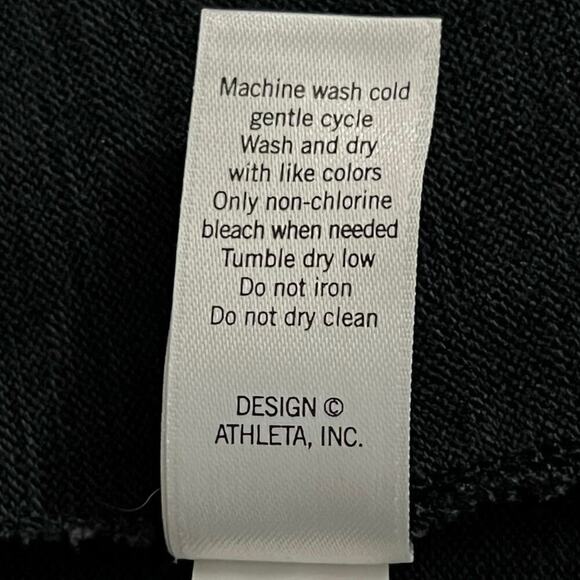 Athleta Haven II Open Front Cardigan Women’s Sz S Gray Drape Wrap Waterfall - Picture 8 of 9